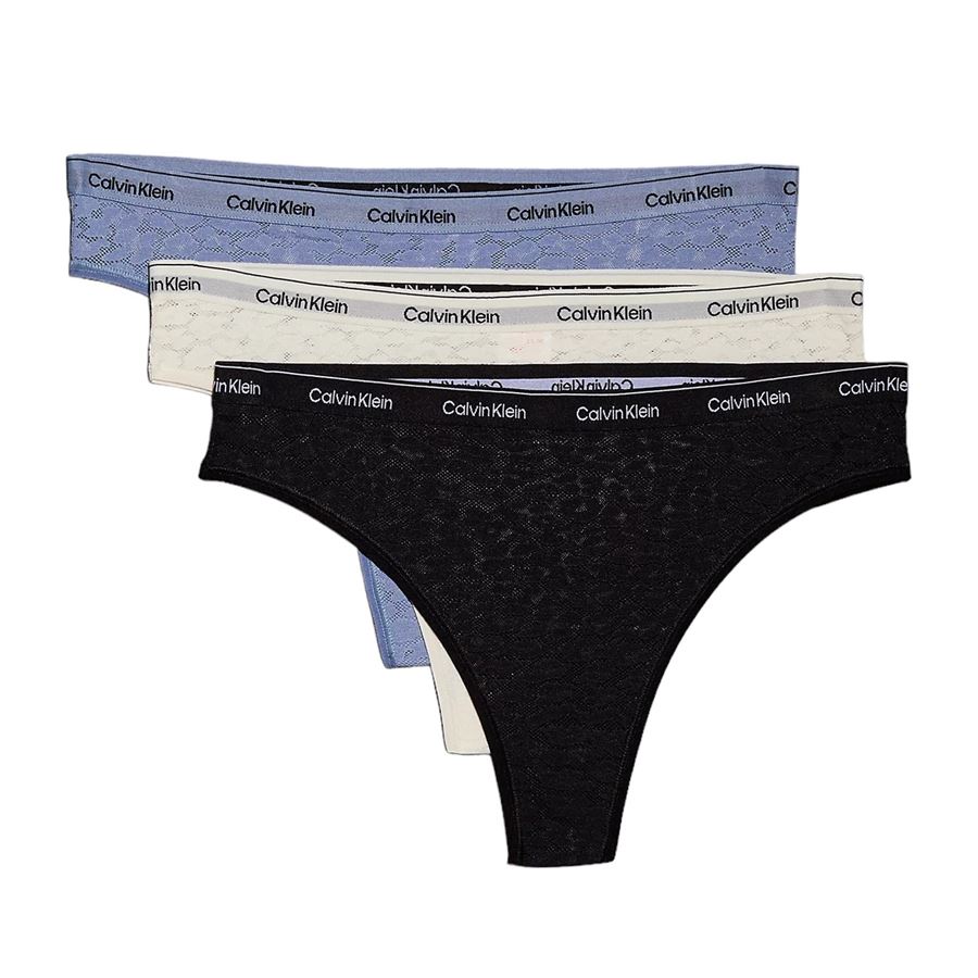 Confezione da 3 Slip brasiliani in pizzo Calvin Klein | QD5225EPYN
